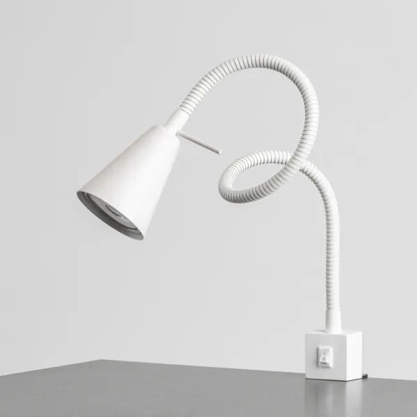 LED lampa s klipom 1xGU10/4,7W/230V biela