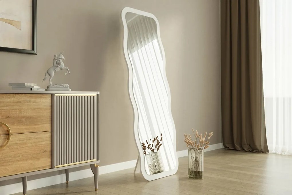 Zrkadlo Aror White 50 x 160 cm
