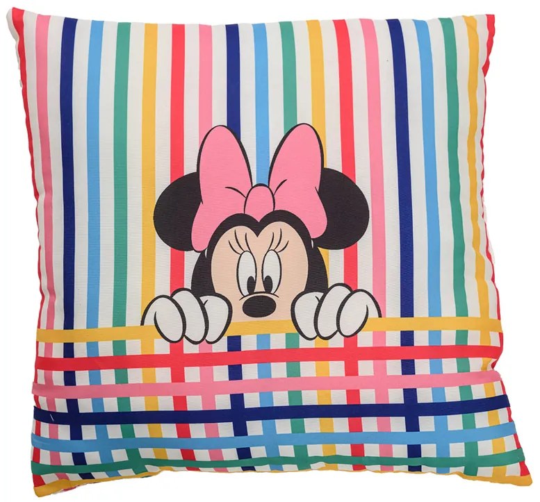 Dekoračný vankúšik MICKEY MOUSE 40x40 cm - viac farieb Farba: Krémová