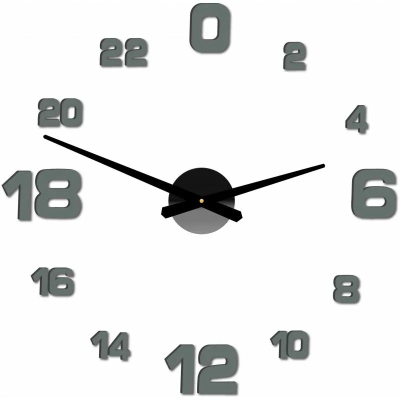 Moderné nalepovacie hodiny na stenu | SENTOP 12S022-Wall clock