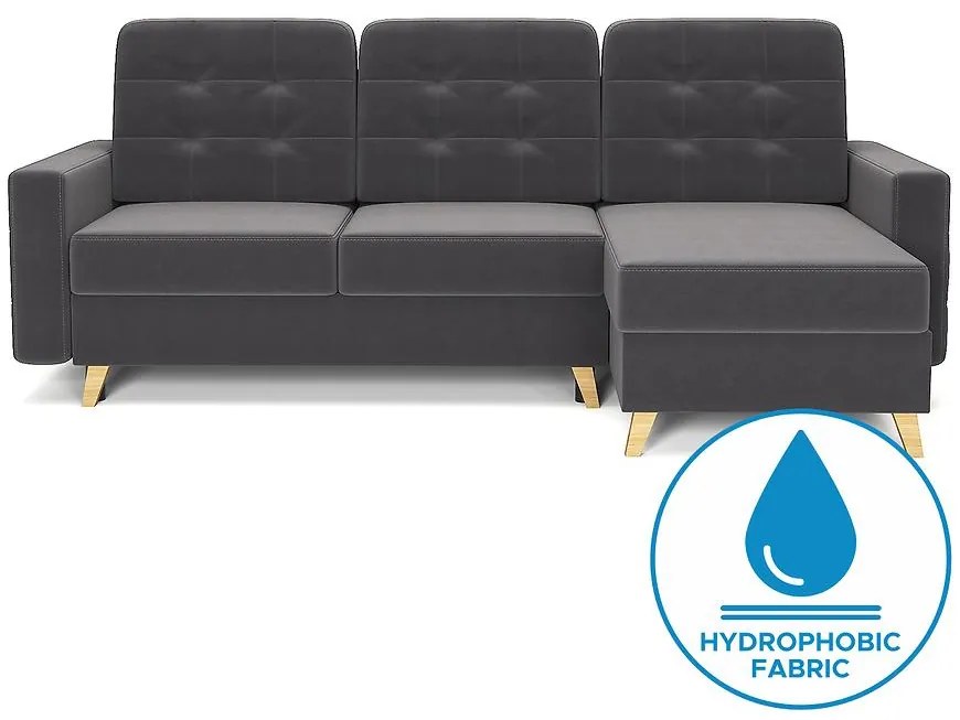 Rohová sedacia súprava Vegas Fuego 166 dr narural SZ