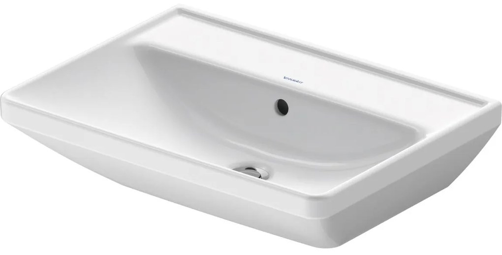 Duravit 2366600060 - Závesné umývadlo D-NEO 60x44 cm keramika/lesklá biela