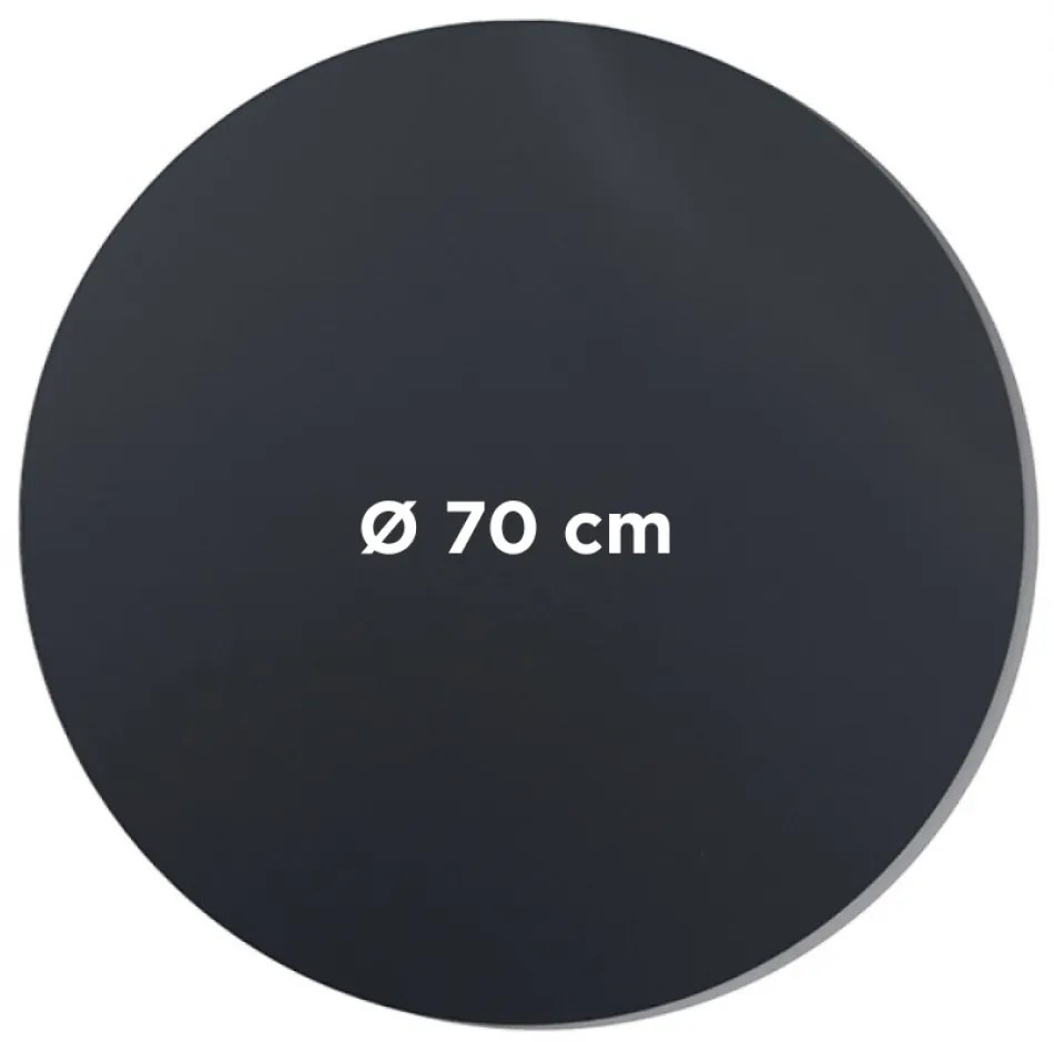 COMPACT 10 LONDON GREY - STOLOVÁ DOSKA Ø70 cm