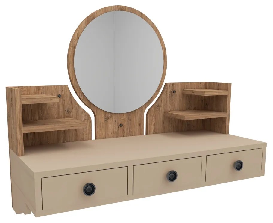 Kozmetický stolík Polina Beige