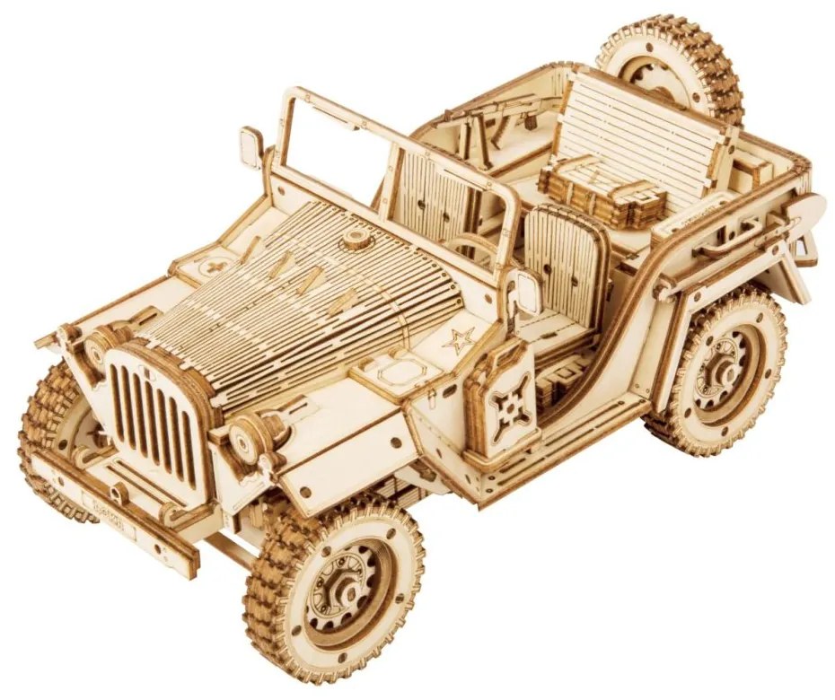 Robotime Rokr 3D Vojenské auto MC701 369ks