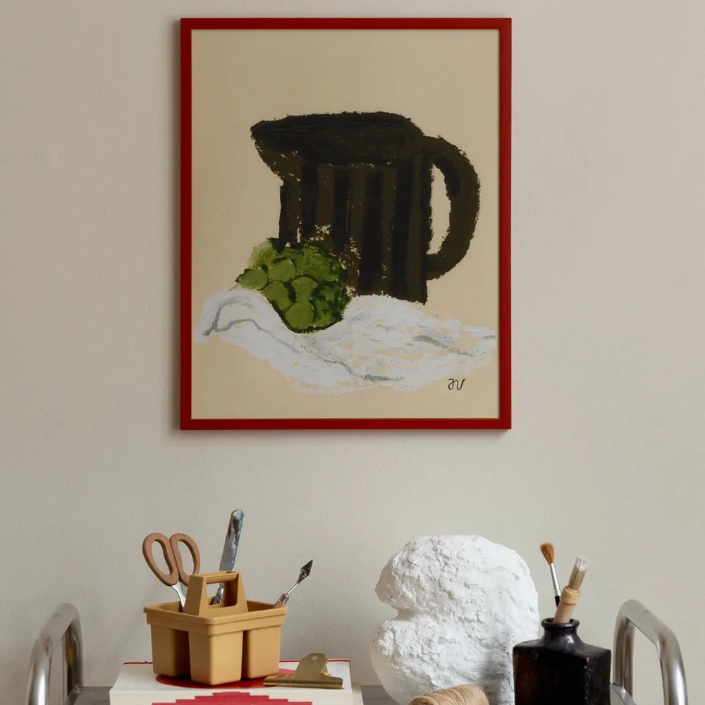 Moikka Plagát Still Life with Artichoke by Isabelle Vandeplassche 40x50