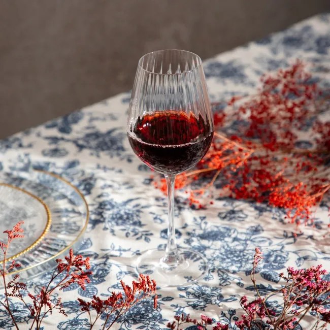 Sada štyroch pohárov na stopke BRILLIANT BLISS na víno 719738 500 ml