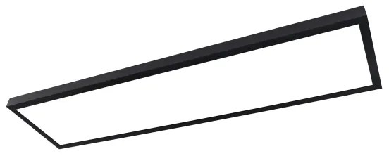 Brilagi- LED Kúpeľňové stropné svietidlo FRAME LED/50W/230V 120x30 cm IP44 čierna