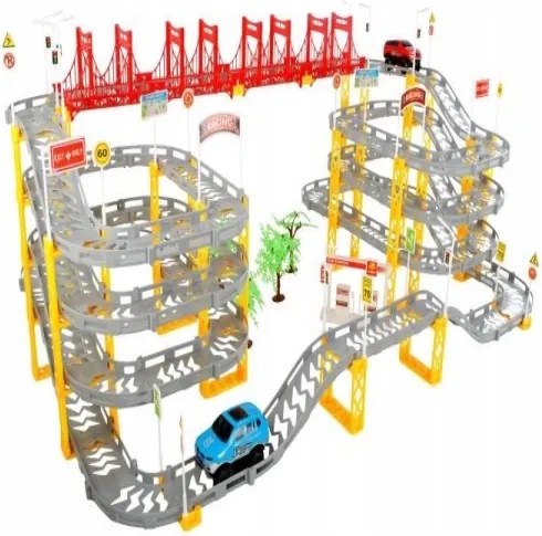 ISO 9434 Autodráha s dvoma autíčkami 236 dielikov