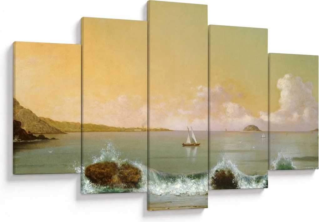 Obraz - Martin Johnson Heade, Rio de Janeiro Bay, reprodukcia (150x105 cm)