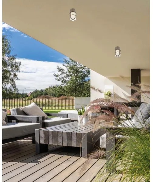 Redo 90193 - Vonkajšie bodové svietidlo TRITON 1xE27/28W/230V IP54 mosadz