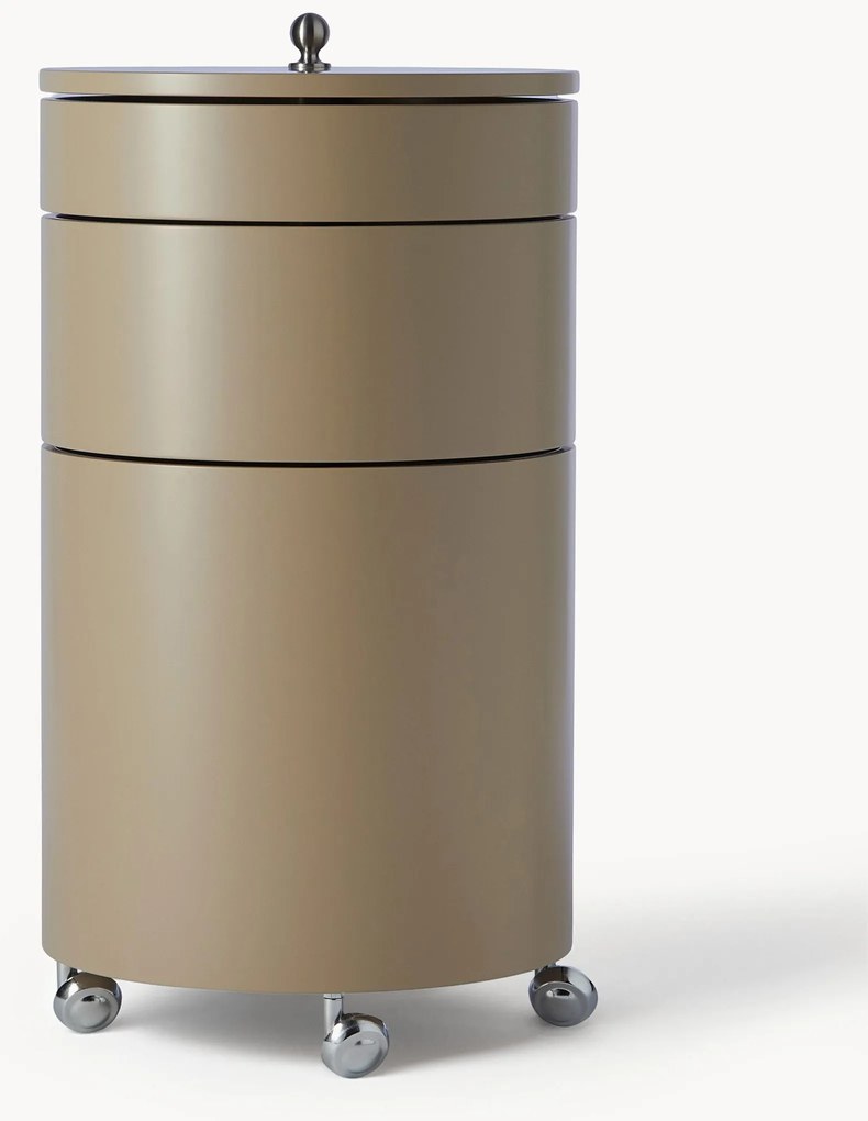 Okrúhly kontajner Barboy, dizajn Verner Panton