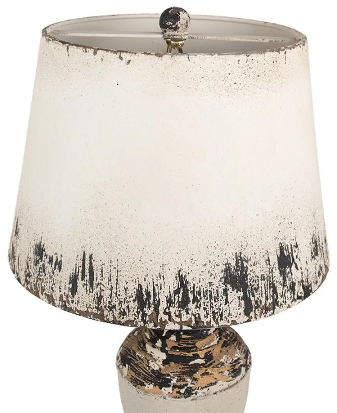 Cream & Beige stolné rustik svietidlo