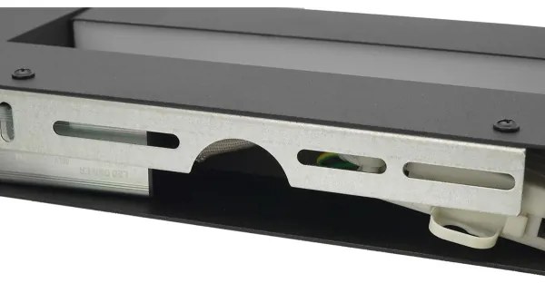 LED Vonkajšie nástenné svietidlo 2xLED/4W/230V IP54 30 cm čierna