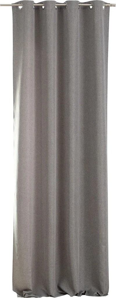Záves BASIC s kolieskami 140x280 cm sivý melanžový 1 ks.