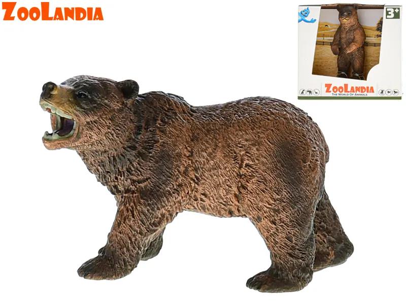 MICRO TRADING Medvěd Grizzly 10cm
