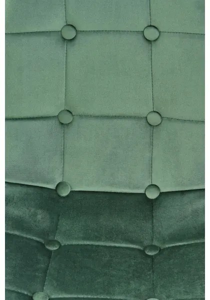 Jedálenská stolička KINDREL 1 ks tmavozelená