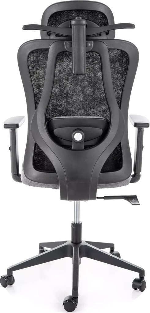 SI Otočná stolička Q-080M čierna