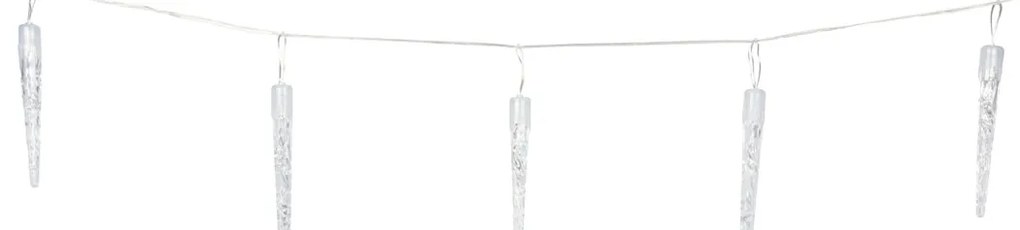 Vianočné svetielka 6,9 m/24 (72 led) teplá biela, 8 režimov svietenia, pamäťová funkcia