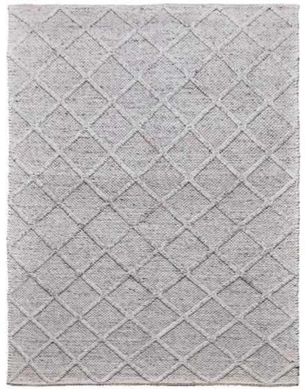 Diamond Carpets koberce Ručne viazaný kusový koberec Old Town DE 3210 Grey Mix - 140x200 cm