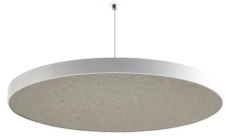 Akustický panel GRACE, kruh, Ø580x52 mm, stropný, hnedá