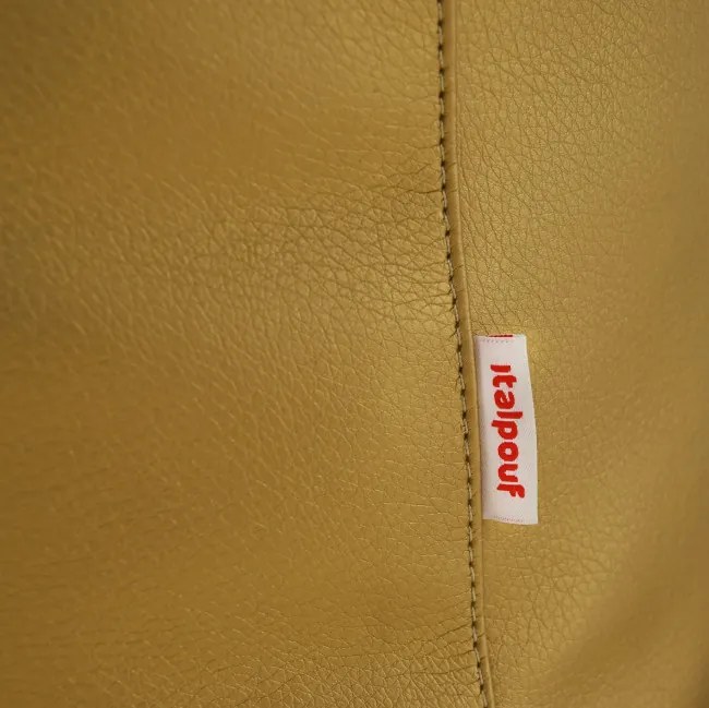 Taburetka Cubo zlatá ekokoža