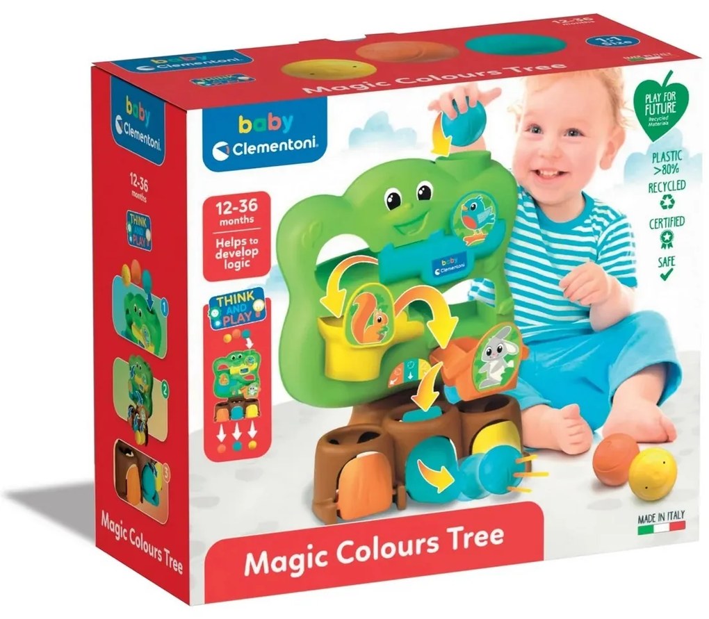 Clemmy Baby magický strom Guľôčková dráha