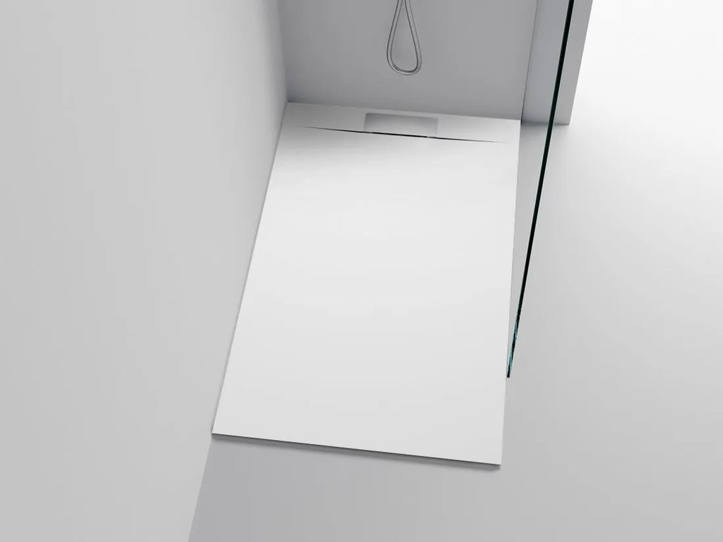 Polysan Polysan, KAZUKO sprchová vanička z liateho mramoru, 100x90 cm, 40336