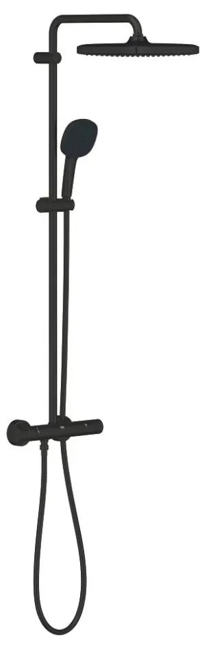 GROHE 266962431 - Sprchový systém VITALIO COMFORT 250 250 × 250 mm čierny