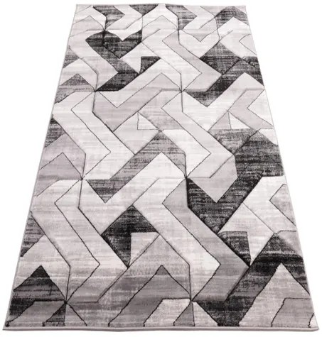 Koberec Cosmic Carving 5103 sivý