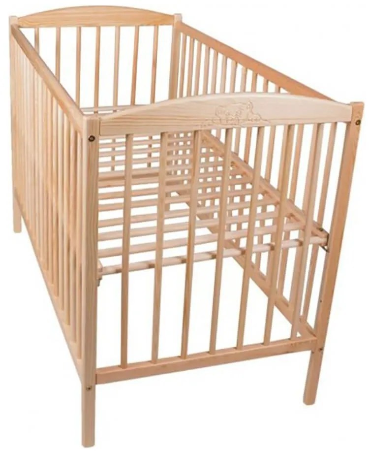 Detská postieľka PETER prírodná