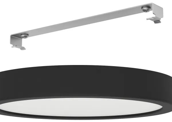 Eglo 900653 - LED kúpeľňové stropné svietidlo FUEVA LED/17W/230V čierne IP44