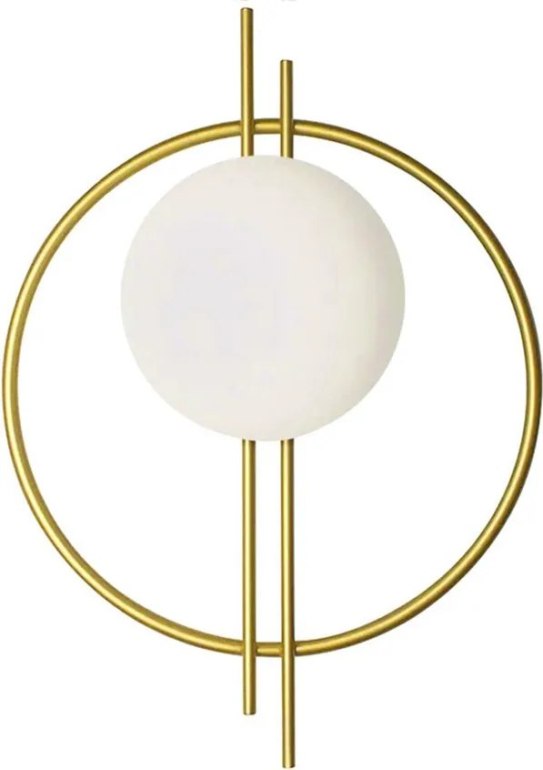 Toolight Toolight, LED nástenné svietidlo 50cm APP1436-W, zlatá, OSW-05052