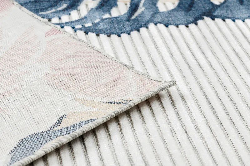 Kusový koberec Botanic 65240 Flamingo grey – na von aj na doma, 157x220, viacfarebná, chodba / predsieň, Dywany Łuszczów