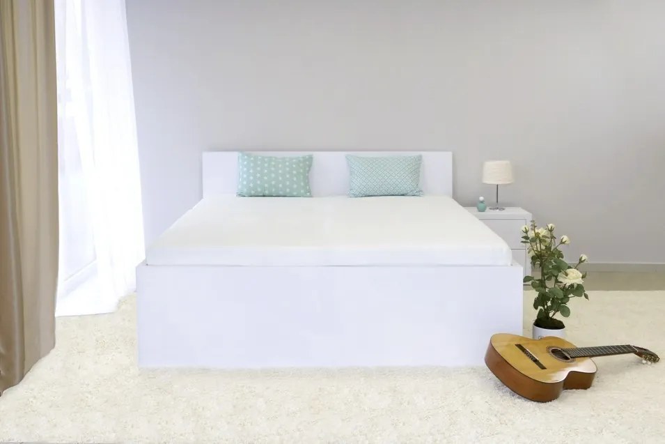 Ahorn TROPEA - moderná lamino posteľ s plným čelom 180 x 190 cm, lamino