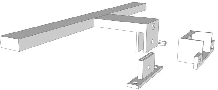 TOP LIGHT Svetlo nástenné Gila LED, Chróm