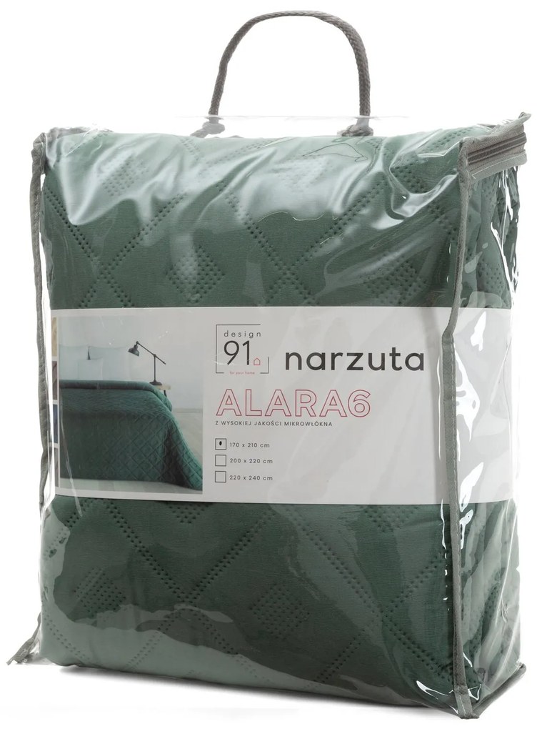 PREHOZ NA POSTEĽ ALARA6 200X220 CM ZELENÁ