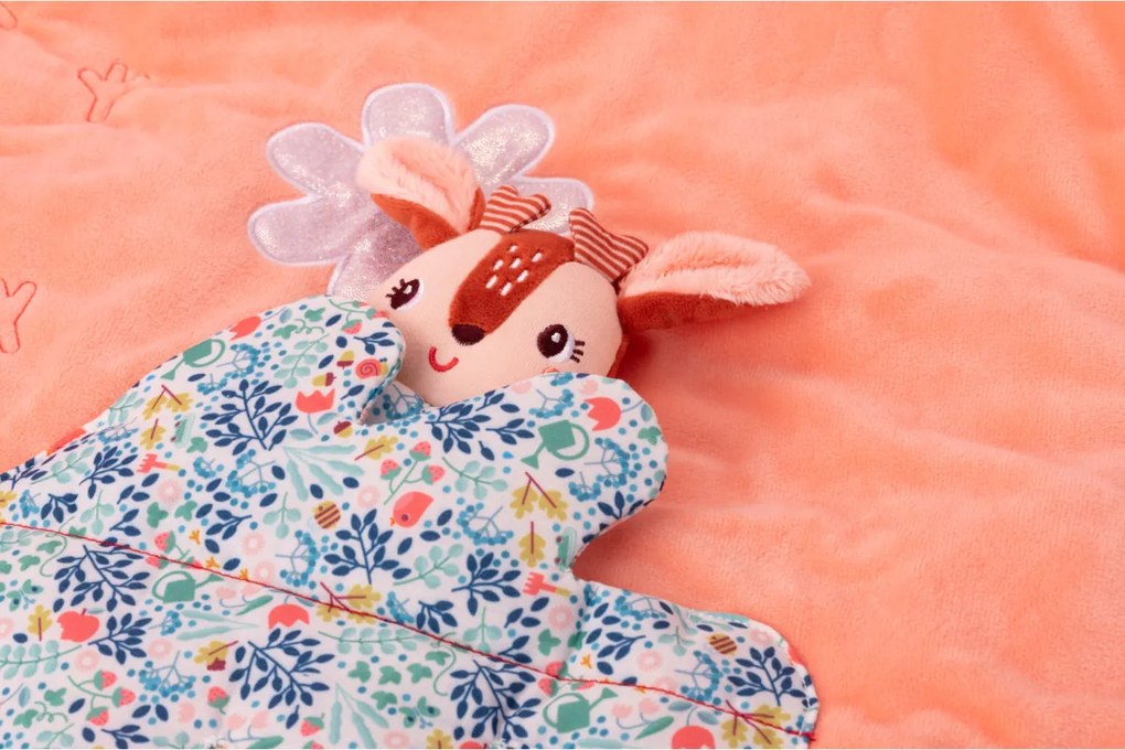 Lilliputiens - detská deka a spací vak 2v1 - jelenček Stella