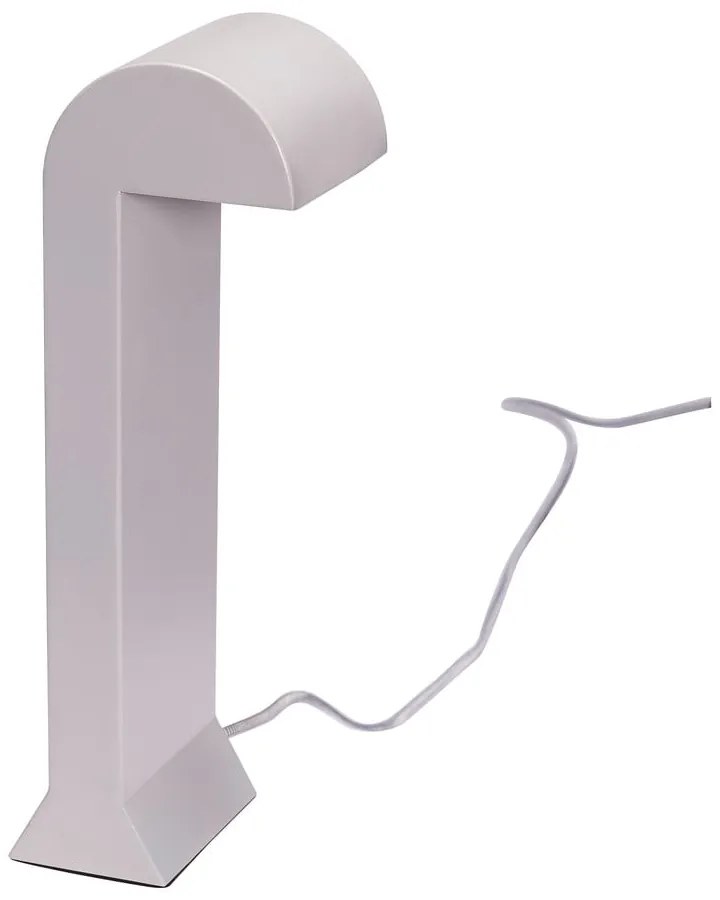 Svetlosivá LED stmievateľná stolová lampa (výška 34 cm) Soothe – Hübsch