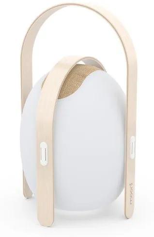 MOONI OVO SPEAKER - svietidlo RGB + white s diaľkovým ovládačom / bluetooth stereo reproduktor