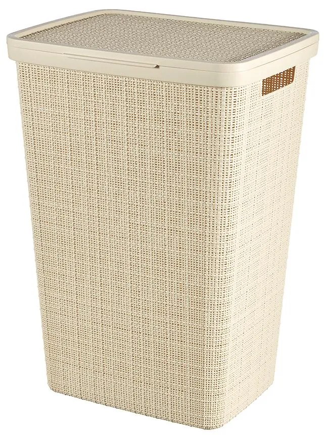 Kôš na bielizeň 58l 245976 krémová