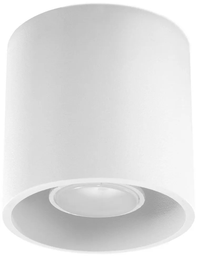 Sollux SL.0021 - Bodové svietidlo ORBIS 1 1xGU10/10W/230V biela