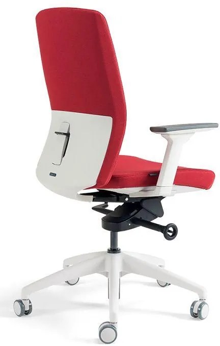 OFFICE PRO bestuhl -  OFFICE PRO bestuhl Kancelárska stolička J2 WHITE BP červená