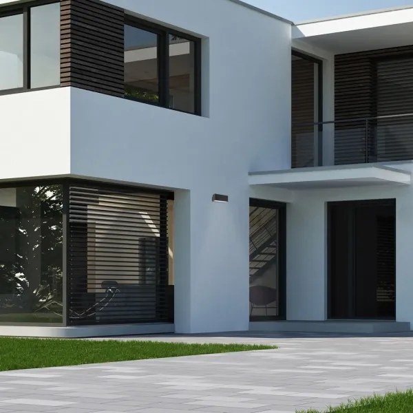 Rabalux 77075 - LED Vonkajšie nástenné svietidlo MATARO LED/10W/230V IP54 čierna