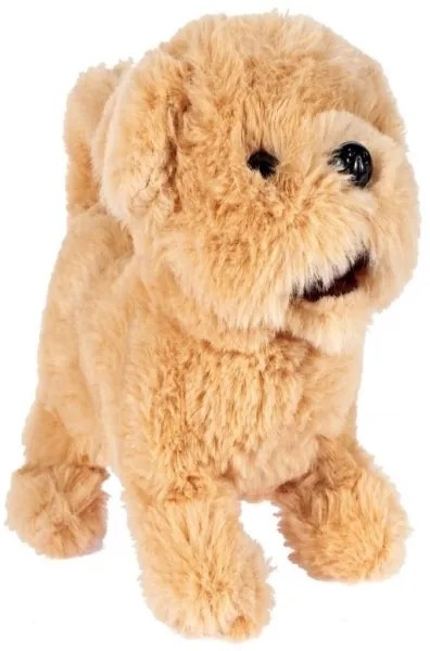 Plyšový psík na batérie Golden Retriever