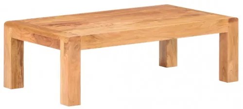 vidaXL Konferenčný stolík 110x60x35 cm akáciový masív so sheeshamovým náterom-