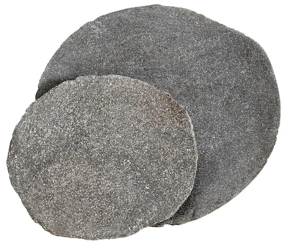 Muubs Tanier z prírodného kameňa Valley P. 28cm sivý