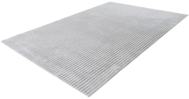 Koberec PLUSH PLU 500 strieborný