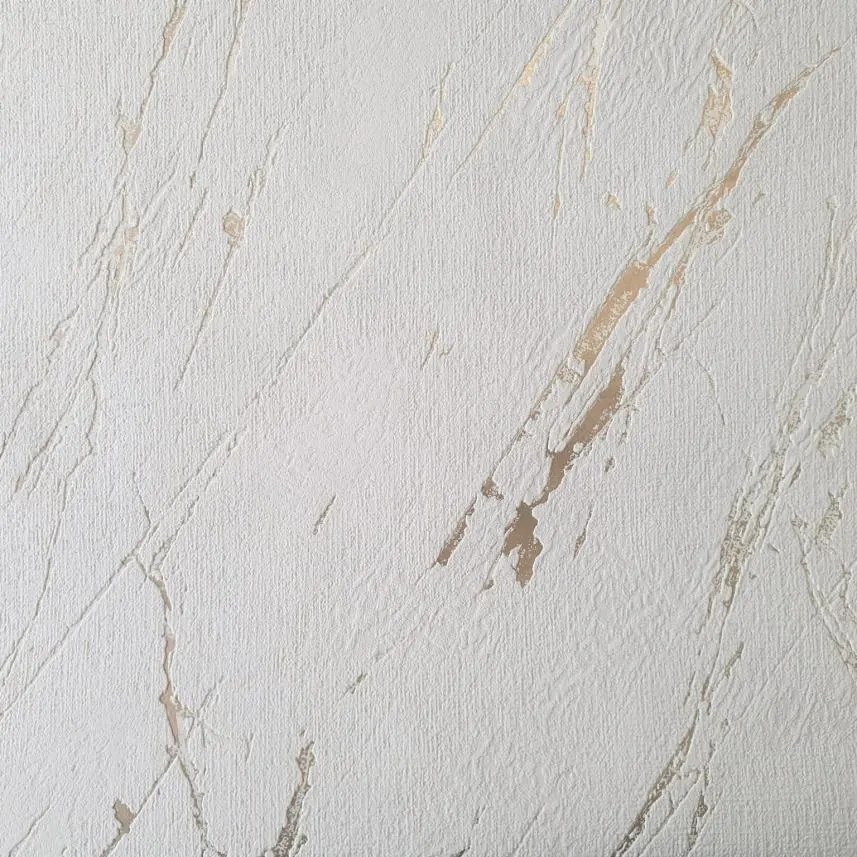 Vliesové tapety na stenu 39336-4, rozmer 10,05 m x 0,53 m, stierka svetlo hnedá so zlatými detailmi, A.S. Création