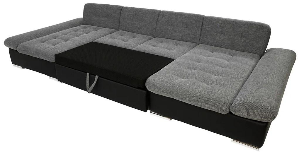 Luxusná sedacia súprava Agapi, sivá